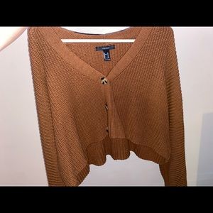 Medium Forever 21 Cropped Cardigan